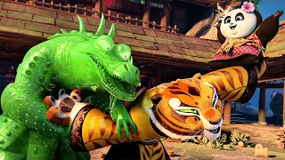 10 minutes of awesome animal fighting in kung fu panda 3 4k