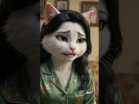 مياو البطل رايح يرجع مراته هل هترجع #ai  #shorts  #cat
