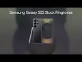 Lagu Standaardbeltonen voor de Samsung Galaxy S25