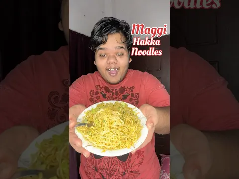 I made Hakka Noodles from Maggi #shorts