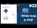 while loop in php php tutorial for beginners full - 22 php tutorial php full course