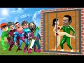 Download Lagu Scary Teacher 3D vs Squid Game Become Superhero Grandfather Doll Prison Escape Challenge Who's Worth