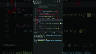 The SECRET Power of try-except-else-finally in Python