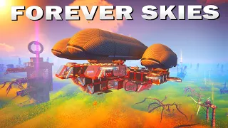 New Furniture Fabricator Unlocks More Airship Upgrades! - Forever Skies Gameplay - Ep 9