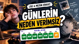 Günler Neden Verimsiz Geçiyor? Blok Gün, Off Gün ve Hafta Sonu I Sınav