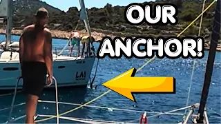 Another Boat Hooked Our Anchor Chain – Med Mooring Mishap