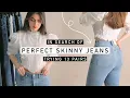 Testing Skinny Jeans As A Petite Try-on Review Everlane Abercrombie AGOLDE