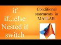 Conditional Statements in MATLAB Simple examples to learn quickly for beginners MATLAB