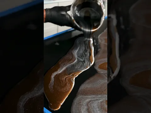 Easy Black Marble Epoxy Countertop