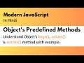 JavaScript Object s values keys and entries Methods JavaScript Tutorials In Hindi