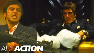 legendary moments from scarface 1983 with al pacino all action