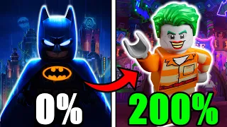 I 200%'d Lego Batman Legacy of the Dark Knight + Mayhem Mode, Here's What Happened