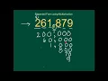 Expanded form with Multiplication