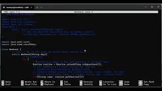 java p90x exercise tracker part12