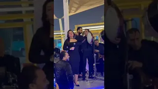السوبر ستار النجمه  رحمه  محسن   تستقبال المعلم صبري نخنوخ  تغني اغنيه   اه من الزمن   بإحساس عالي دندنها