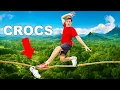 Download Lagu I Tried Extreme Sports in Crocs!