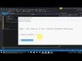 Visual Basic NET Tutorial - 2 Variables declaration