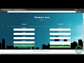 8 - Creating Static Members Area Page Full membership website using Bootstrap PHP Code