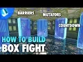How to Build A BOX FIGHT Map Build Your Own BOX FIGHT Map On Fortnite Creative