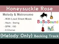 Download Lagu Honeysuckle Rose / Melody With Metronome / Backing Track Melody Only ver.