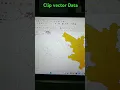 Clip Vector data in qgis