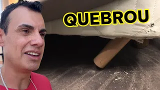 OS PÉS DA MINHA CAMA QUEBRARAM! 😱 | FUI RESOLVER E OLHA O QUE ACONTECEU