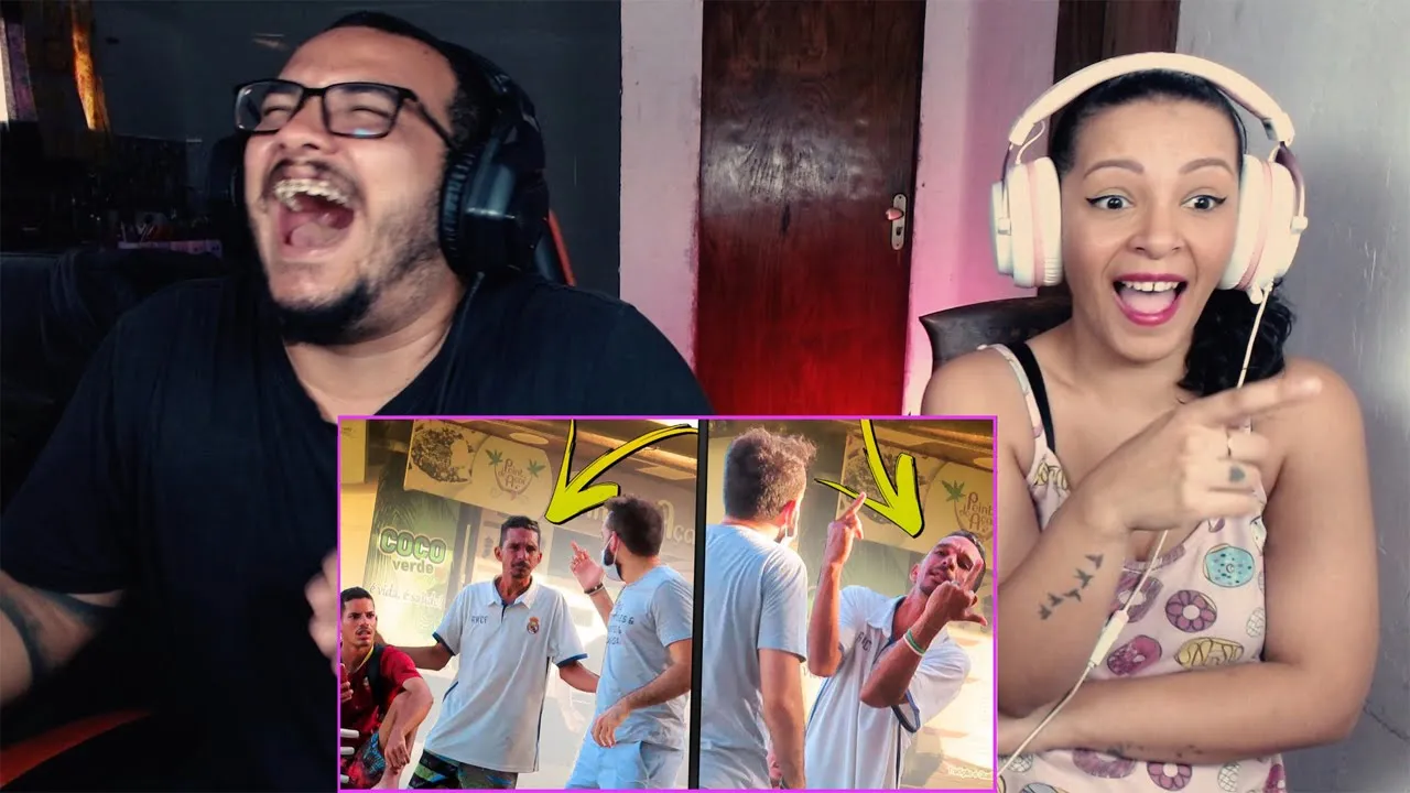 REAGINDO A DANDO O DEDO DO MEIO PARA ESTRANHOS NA RUA : MANDE A SUA #224 @TaGravandoo