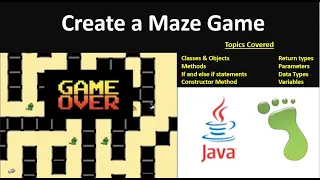 Greenfoot - Create a Maze Game with Java
