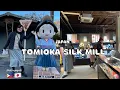 Tour inside the Japan Tomioka Silk Mill National Heritage site Gunma Precture