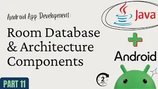 Android App Development with Java - Part 11 Room Database Architecture Components