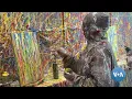 Virginia Visitors Splatter Stress Away in Paint Room VOANews