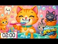 Download Lagu Brush Like A Kitty Cat Magic Toothbrush Timer | Toothbrushing Song for Kids