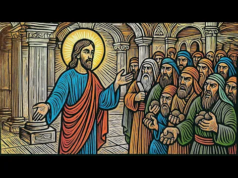 Image of the Latin Mass with a focus on the altar and the crucifix video