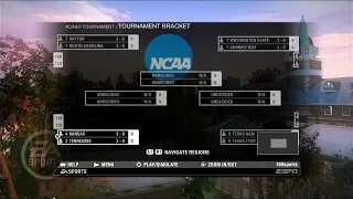 2024 NCAA Tournament Sweet 16 Round Results and Elite Eight Bracket