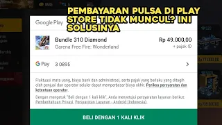 Cara menambahkan metode pembayaran dengan pulsa pada Google Play Store.. 