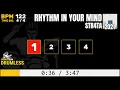 ⭐ STR4TA - Rhythm In Your Mind (Drumless) | Drum Practice 122 BPM