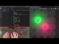 ASMR Programming - Smiley Face Glow Effect using Html CSS