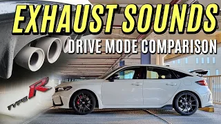 Download Exhaust Sound Honda Civic Type R FL5 | Comparison Between Drive Modes Comfort Sport and +R MP3