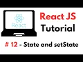 React Tutorial - State and setState