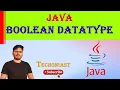 Java Tutorial Boolean