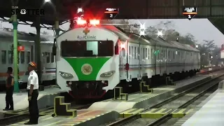 Download Rail Clinic dan Rail Library Tunggu Bersilang KA Progo Di Stasiun Kutoarjo MP3