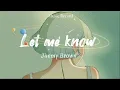 Let me know - Jimmy Brown (lyrics)