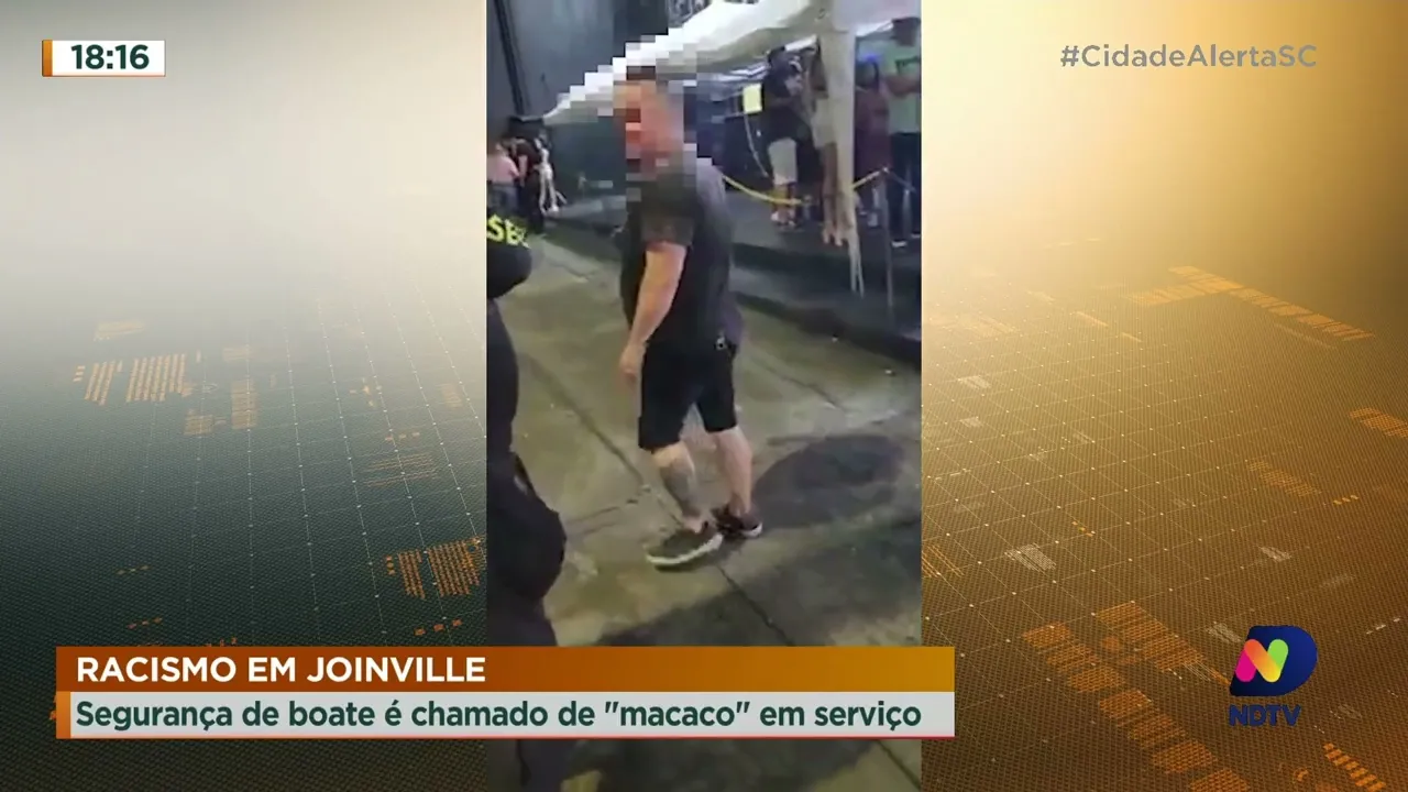 Racismo em Joinville: segurança de boate é chamado de "macaco" em serviço