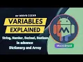 How to Use Variables in MacroDroid Like a Pro - String Number Boolean Dictionary Array Explained