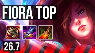 FIORA vs MORDEKAISER TOP EUW Master 26 7