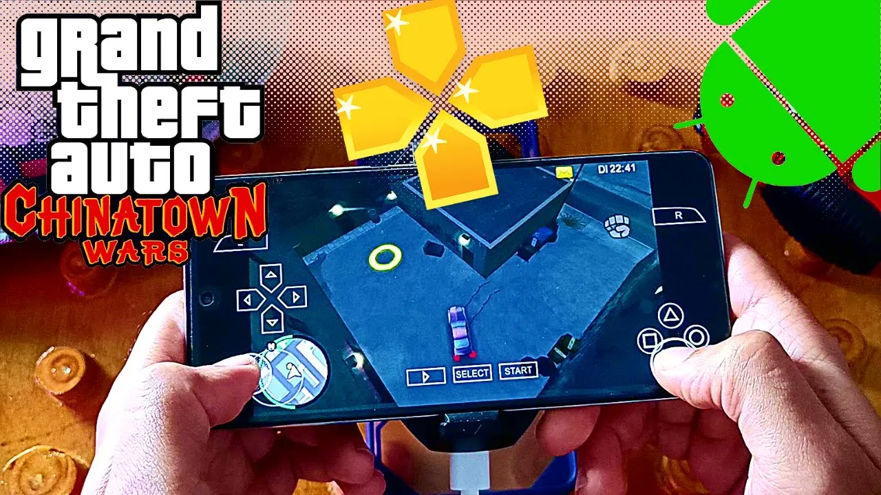 Grand Theft Auto: Chinatown Wars Android Gameplay - PSP Emulator - PPSSPP Gold