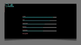 How to Animate Skill Bar On Scroll Using HTML CSS JavaScript CodeXpool