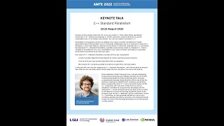 C Standard Parallelism by Bryce Adelstein Lelbach NVIDIA USA