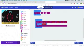 microbit stopwatch