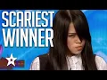 SCARIEST WINNER EVER! Sacred Riana All Auditions On Asia's Got Talent